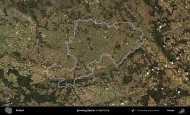 powiat grojecki. Polonya 'nın idari bölgesini Nisan 2019' da çekilen Kopernik Nöbetçi karolarından oluşan bir uydu görüntüsüne göre özetledik.