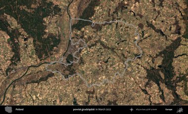 powiat grudziadzki. Polonya 'nın idari bölgesini Mart 2022' de çekilen Kopernik Sentinel karolarından oluşan bir uydu görüntüsü ile özetledik.