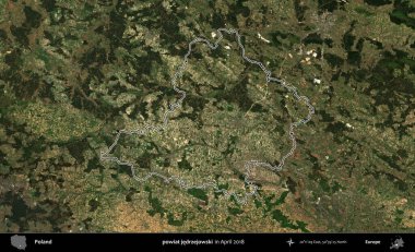 powiat jedrzejowski. Polonya 'nın idari bölgesini, Nisan 2018' de çekilen Kopernik Nöbetçi karolarından oluşan bir uydu görüntüsüne göre özetledik.