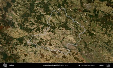 powiat jedrzejowski. Polonya 'nın idari bölgesini, Ekim 2021' de çekilen Kopernik Nöbetçi karolarından oluşan bir uydu görüntüsüne göre özetledik.