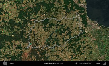 Powiat Karuski. Polonya 'nın idari bölgesini Haziran 2018' de çekilen Kopernik Nöbetçi karolarından oluşan bir uydu görüntüsüne göre özetledik.