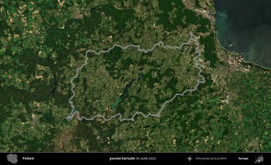 Powiat Karuski. Polonya 'nın idari bölgesini Haziran 2022' de çekilen Kopernik Sentinel karolarından oluşan bir uydu görüntüsü ile özetledik.