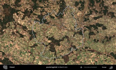 powiat kepinski. Polonya 'nın idari bölgesini Mart 2022' de çekilen Kopernik Sentinel karolarından oluşan bir uydu görüntüsü ile özetledik.