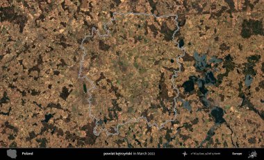 powiat ketrzynski. Polonya 'nın idari bölgesini Mart 2022' de çekilen Kopernik Sentinel karolarından oluşan bir uydu görüntüsü ile özetledik.