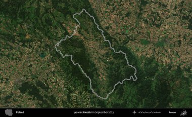 powiat klodzki. Eylül 2023 'te çekilen Copernicus Sentinel karolarından oluşan bir uydu görüntüsü üzerine Polonya' nın idari bölgesinin ana hatlarını belirledik.