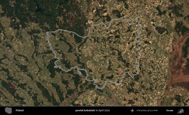 powiat kolnenski. Polonya 'nın idari bölgesini Nisan 2020' de çekilen Kopernik Nöbetçi karolarından oluşan bir uydu görüntüsüne göre özetledik.