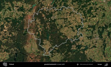 powiat koscierski. Polonya 'nın idari bölgesini Haziran 2018' de çekilen Kopernik Nöbetçi karolarından oluşan bir uydu görüntüsüne göre özetledik.