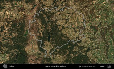 powiat koscierski. Polonya 'nın idari bölgesini Nisan 2019' da çekilen Kopernik Nöbetçi karolarından oluşan bir uydu görüntüsüne göre özetledik.