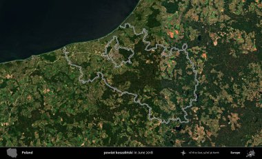powiat koszalinski. Polonya 'nın idari bölgesini Haziran 2018' de çekilen Kopernik Nöbetçi karolarından oluşan bir uydu görüntüsüne göre özetledik.