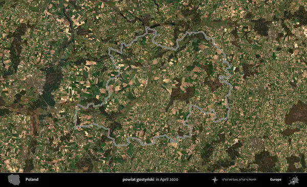powiat gostynski. Polonya 'nın idari bölgesini Nisan 2020' de çekilen Kopernik Nöbetçi karolarından oluşan bir uydu görüntüsüne göre özetledik.