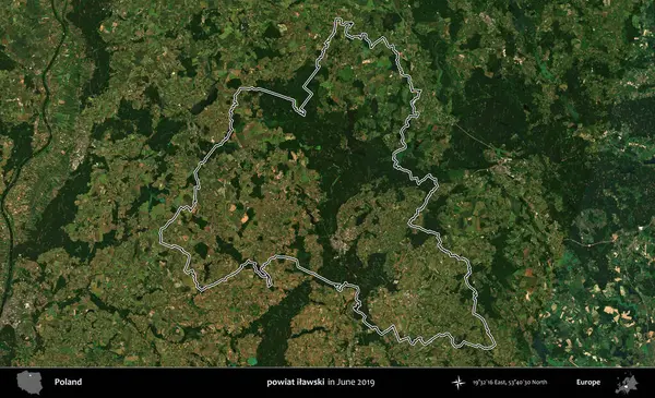 powiat ilawski. Polonya 'nın idari bölgesini Haziran 2019' da çekilen Kopernik Nöbetçi karolarından oluşan bir uydu görüntüsüne göre özetledik.