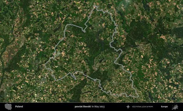 powiat ilawski. Polonya 'nın idari bölgesini Mayıs 2023' te çekilen Kopernik Nöbetçi karolarından oluşan bir uydu görüntüsüne göre özetledik.