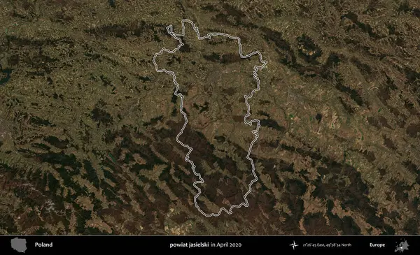Powiat Jaselski. Polonya 'nın idari bölgesini Nisan 2020' de çekilen Kopernik Nöbetçi karolarından oluşan bir uydu görüntüsüne göre özetledik.
