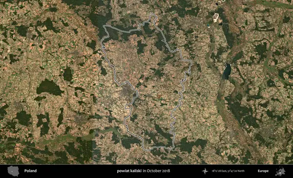 powiat kaliski. Polonya 'nın idari bölgesini, Ekim 2018' de çekilen Kopernik Nöbetçi karolarından oluşan bir uydu görüntüsüne göre özetledik.