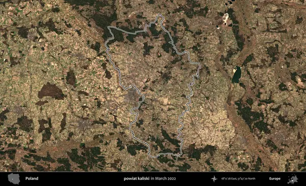 powiat kaliski. Polonya 'nın idari bölgesini Mart 2022' de çekilen Kopernik Sentinel karolarından oluşan bir uydu görüntüsü ile özetledik.