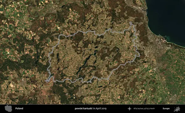 Powiat Karuski. Polonya 'nın idari bölgesini Nisan 2019' da çekilen Kopernik Nöbetçi karolarından oluşan bir uydu görüntüsüne göre özetledik.