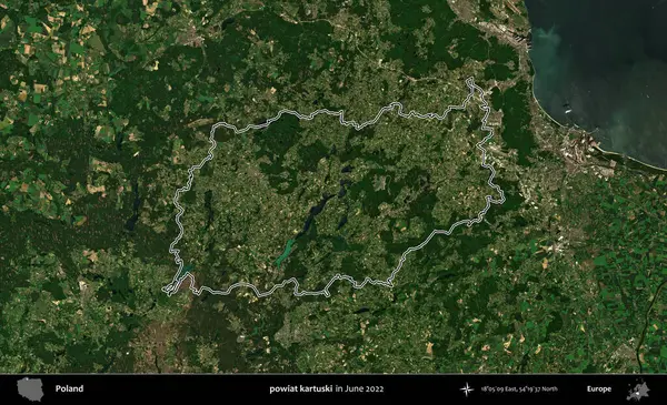 Powiat Karuski. Polonya 'nın idari bölgesini Haziran 2022' de çekilen Kopernik Sentinel karolarından oluşan bir uydu görüntüsü ile özetledik.