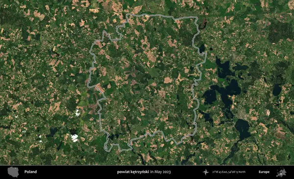 powiat ketrzynski. Polonya 'nın idari bölgesini Mayıs 2023' te çekilen Kopernik Nöbetçi karolarından oluşan bir uydu görüntüsüne göre özetledik.