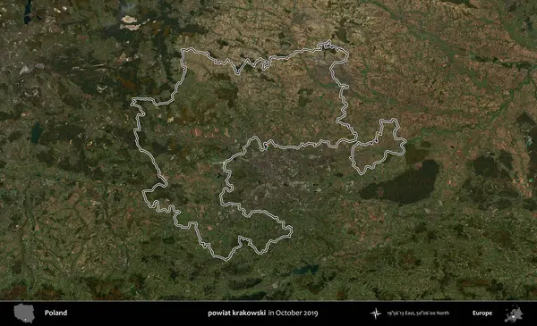 powiat krakowski. Polonya 'nın idari bölgesini, Ekim 2019' da çekilen Kopernik Nöbetçi karolarından oluşan bir uydu görüntüsüne göre özetledik.