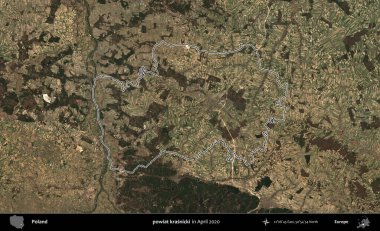 powiat krasnicki. Polonya 'nın idari bölgesini Nisan 2020' de çekilen Kopernik Nöbetçi karolarından oluşan bir uydu görüntüsüne göre özetledik.