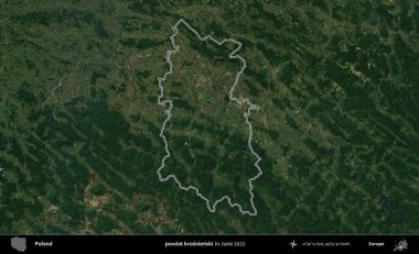 powiat krosnienski. Polonya 'nın idari bölgesini Haziran 2022' de çekilen Kopernik Sentinel karolarından oluşan bir uydu görüntüsü ile özetledik.