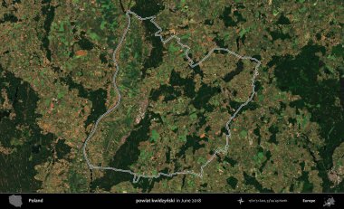 powiat kwidzynski. Polonya 'nın idari bölgesini Haziran 2018' de çekilen Kopernik Nöbetçi karolarından oluşan bir uydu görüntüsüne göre özetledik.