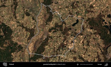 powiat kwidzynski. Polonya 'nın idari bölgesini Mart 2022' de çekilen Kopernik Sentinel karolarından oluşan bir uydu görüntüsü ile özetledik.