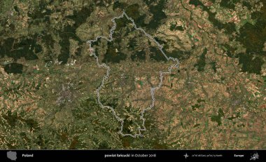 powiat lancucki. Polonya 'nın idari bölgesini, Ekim 2018' de çekilen Kopernik Nöbetçi karolarından oluşan bir uydu görüntüsüne göre özetledik.