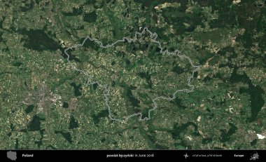 powiat leczynski. Polonya 'nın idari bölgesini Haziran 2018' de çekilen Kopernik Nöbetçi karolarından oluşan bir uydu görüntüsüne göre özetledik.