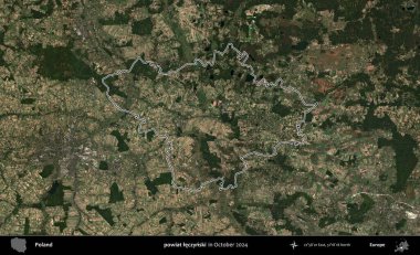 powiat leczynski. Polonya 'nın idari bölgesini, Ekim 2024' te çekilen Kopernik Nöbetçi karolarından oluşan bir uydu görüntüsüne göre özetledik.