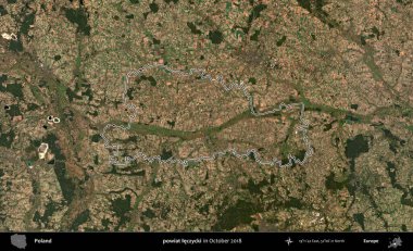 powiat leczycki. Polonya 'nın idari bölgesini, Ekim 2018' de çekilen Kopernik Nöbetçi karolarından oluşan bir uydu görüntüsüne göre özetledik.