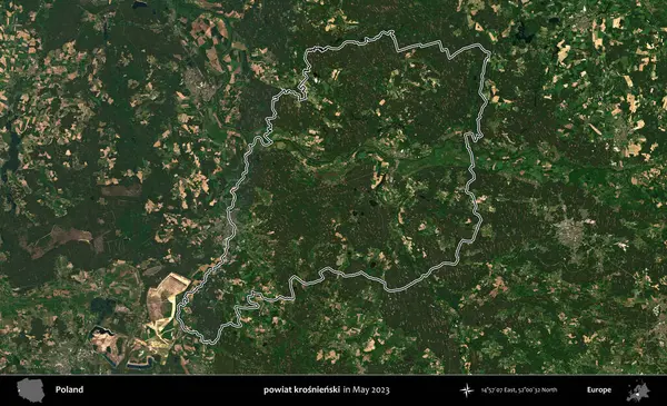 powiat krosnienski. Polonya 'nın idari bölgesini Mayıs 2023' te çekilen Kopernik Nöbetçi karolarından oluşan bir uydu görüntüsüne göre özetledik.