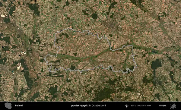 powiat leczycki. Polonya 'nın idari bölgesini, Ekim 2018' de çekilen Kopernik Nöbetçi karolarından oluşan bir uydu görüntüsüne göre özetledik.