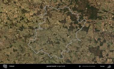 powiat losicki. Polonya 'nın idari bölgesini, Nisan 2018' de çekilen Kopernik Nöbetçi karolarından oluşan bir uydu görüntüsüne göre özetledik.