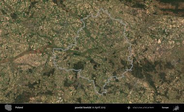 powiat lowicki. Polonya 'nın idari bölgesini Nisan 2019' da çekilen Kopernik Nöbetçi karolarından oluşan bir uydu görüntüsüne göre özetledik.