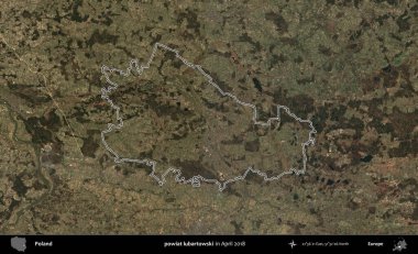 powiat lubartowski. Polonya 'nın idari bölgesini, Nisan 2018' de çekilen Kopernik Nöbetçi karolarından oluşan bir uydu görüntüsüne göre özetledik.
