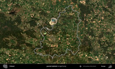 powiat lubinski. Polonya 'nın idari bölgesini Nisan 2019' da çekilen Kopernik Nöbetçi karolarından oluşan bir uydu görüntüsüne göre özetledik.