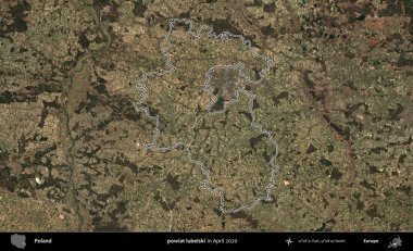 powiat lubelski. Polonya 'nın idari bölgesini Nisan 2020' de çekilen Kopernik Nöbetçi karolarından oluşan bir uydu görüntüsüne göre özetledik.