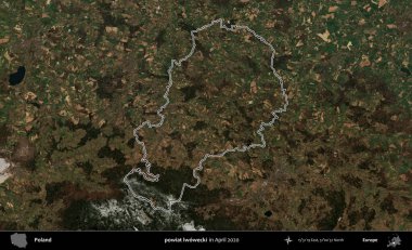 powiat lwowecki. Polonya 'nın idari bölgesini Nisan 2020' de çekilen Kopernik Nöbetçi karolarından oluşan bir uydu görüntüsüne göre özetledik.