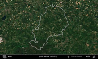powiat lwowecki. Polonya 'nın idari bölgesini Haziran 2023' te çekilen Kopernik Sentinel karolarından oluşan bir uydu görüntüsü ile özetledik.