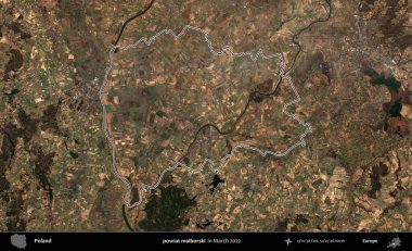 powiat malborski. Polonya 'nın idari bölgesini Mart 2022' de çekilen Kopernik Sentinel karolarından oluşan bir uydu görüntüsü ile özetledik.