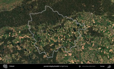 powiat miedzychodzki. Polonya 'nın idari bölgesini Nisan 2019' da çekilen Kopernik Nöbetçi karolarından oluşan bir uydu görüntüsüne göre özetledik.