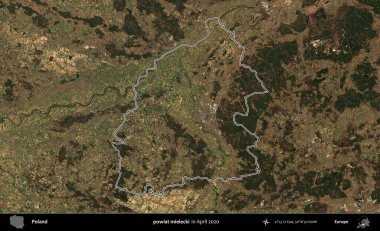powiat mielecki. Polonya 'nın idari bölgesini Nisan 2020' de çekilen Kopernik Nöbetçi karolarından oluşan bir uydu görüntüsüne göre özetledik.