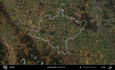 Powiat Niki. Polonya 'nın idari bölgesini Nisan 2020' de çekilen Kopernik Nöbetçi karolarından oluşan bir uydu görüntüsüne göre özetledik.