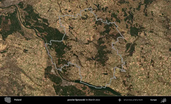 powiat lipnowski. Polonya 'nın idari bölgesini Mart 2022' de çekilen Kopernik Sentinel karolarından oluşan bir uydu görüntüsü ile özetledik.