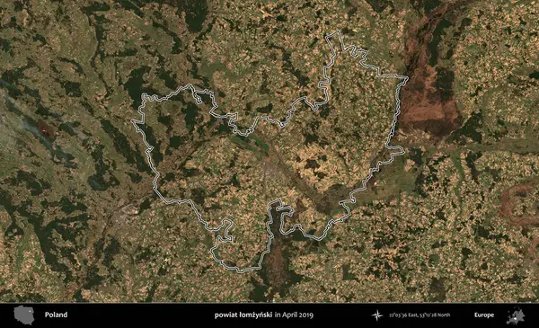 powiat lomzynski. Polonya 'nın idari bölgesini Nisan 2019' da çekilen Kopernik Nöbetçi karolarından oluşan bir uydu görüntüsüne göre özetledik.