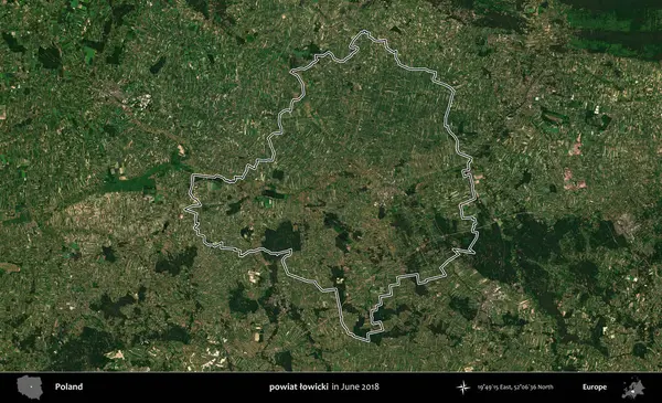 powiat lowicki. Polonya 'nın idari bölgesini Haziran 2018' de çekilen Kopernik Nöbetçi karolarından oluşan bir uydu görüntüsüne göre özetledik.