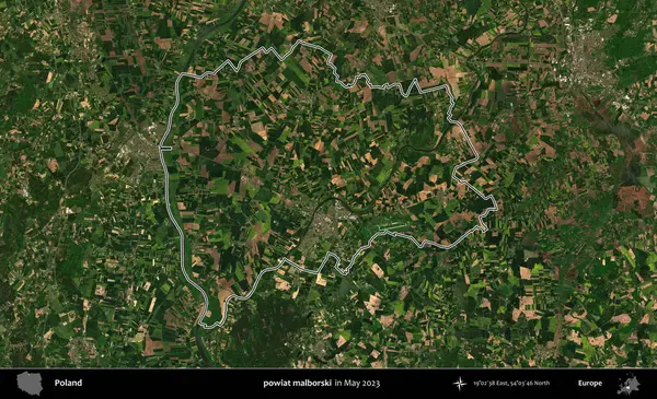 powiat malborski. Polonya 'nın idari bölgesini Mayıs 2023' te çekilen Kopernik Nöbetçi karolarından oluşan bir uydu görüntüsüne göre özetledik.