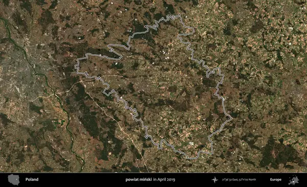 powiat minski. Polonya 'nın idari bölgesini Nisan 2019' da çekilen Kopernik Nöbetçi karolarından oluşan bir uydu görüntüsüne göre özetledik.