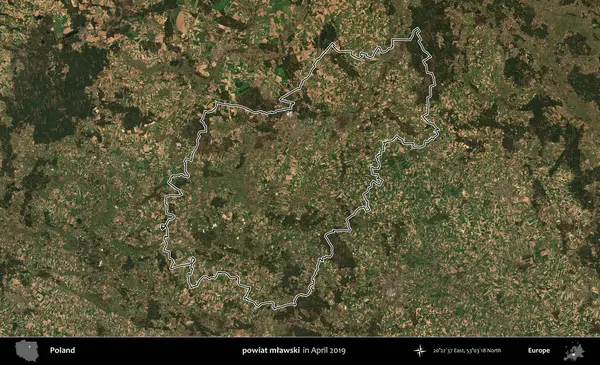 powiat mlawski. Polonya 'nın idari bölgesini Nisan 2019' da çekilen Kopernik Nöbetçi karolarından oluşan bir uydu görüntüsüne göre özetledik.